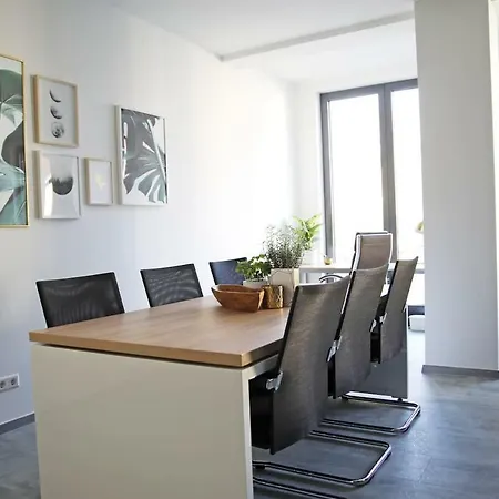 Lux 90m2 - 2 Kingsize Beds - Center - Netflix - 2min To Train - Excellent View Ulm